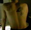 david boreanaz back tattoo
